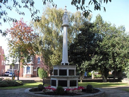 West Bridgford War Memorial, West Bridgford, Nottinghamshire.