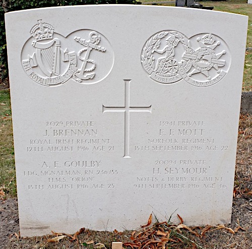Private Henry Seymour Grave